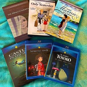 LAST CHANCE NEW Studio Ghibli Bundle Blu Ray/DVD